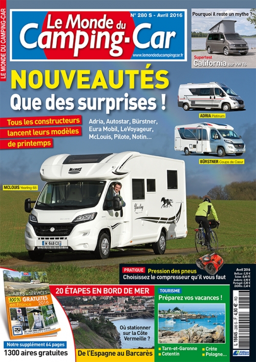 Le Monde du Camping-car n°280