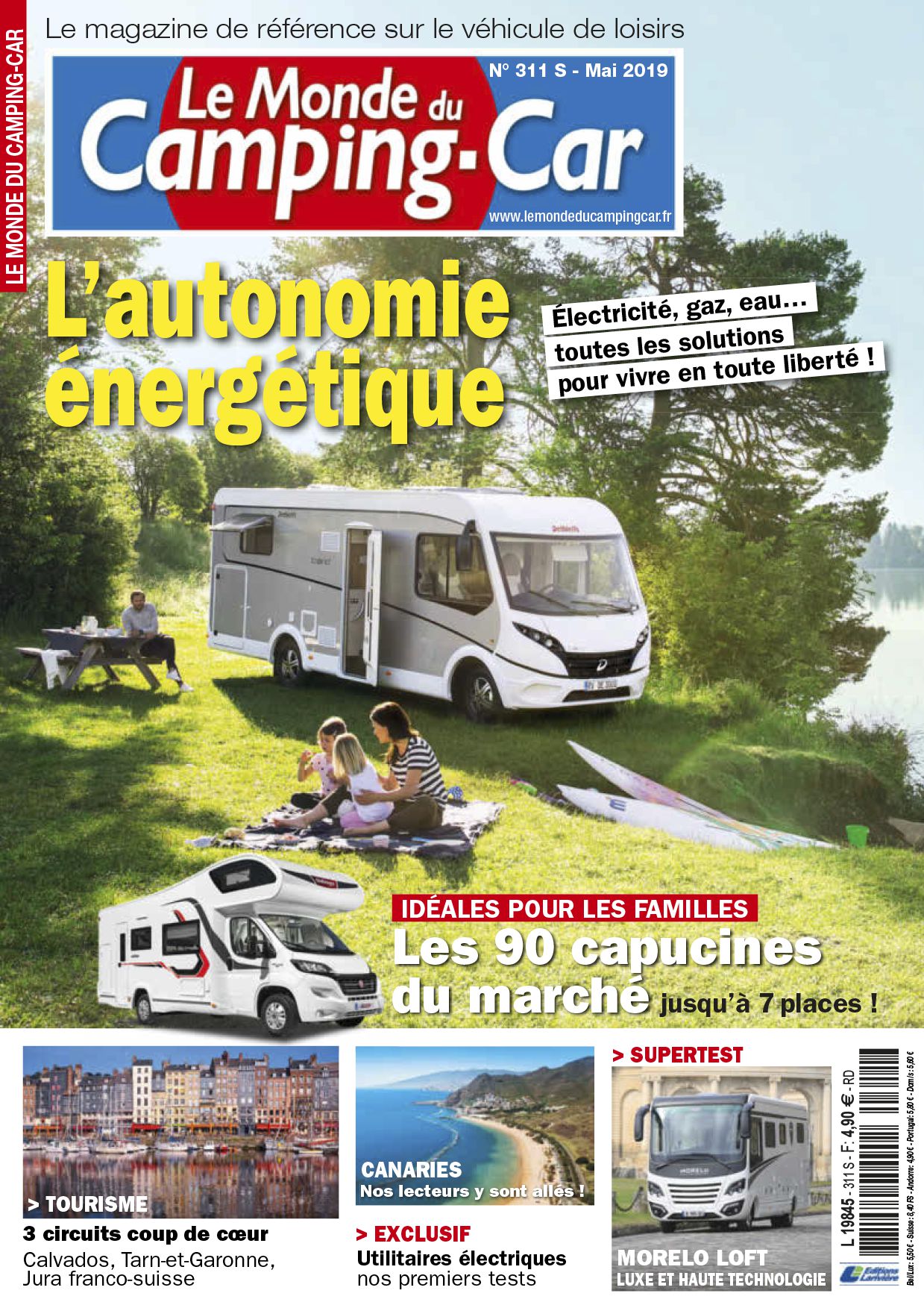 Le Monde du Camping Car n° 311 4.9€