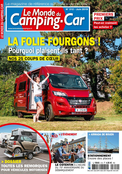Le Monde du Camping Car n° 312 4.9€