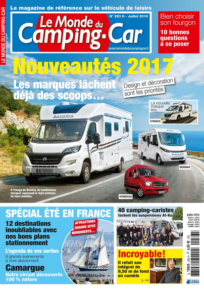 Le Monde du Camping-car n°283