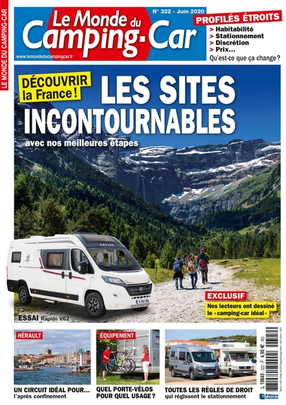 Le Monde du Camping Car n° 322