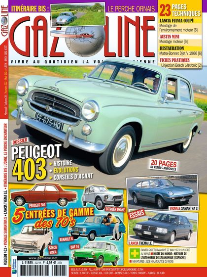 Abonnement magazine Gazoline - Boutique Larivière