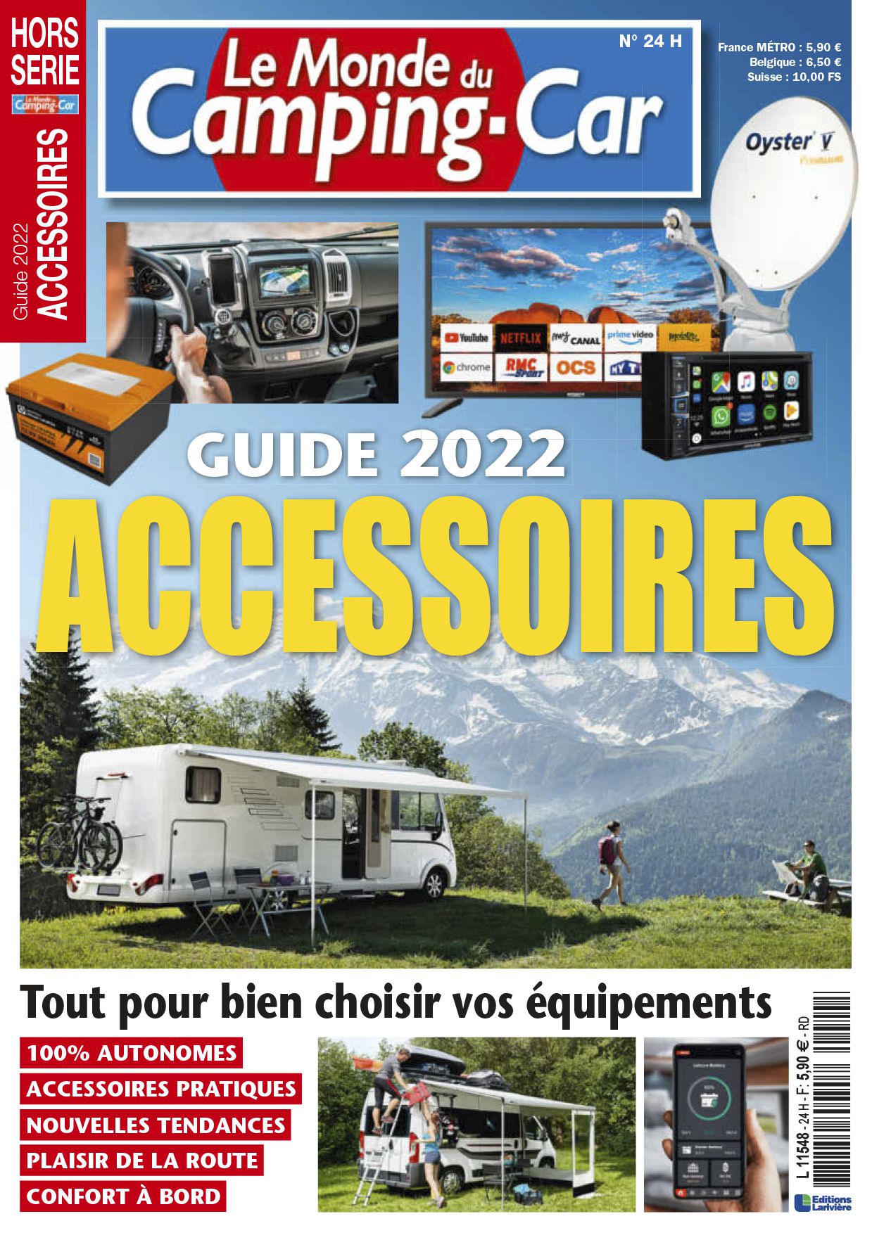 Abonnement magazine Hs le monde du camping car - Boutique Larivière