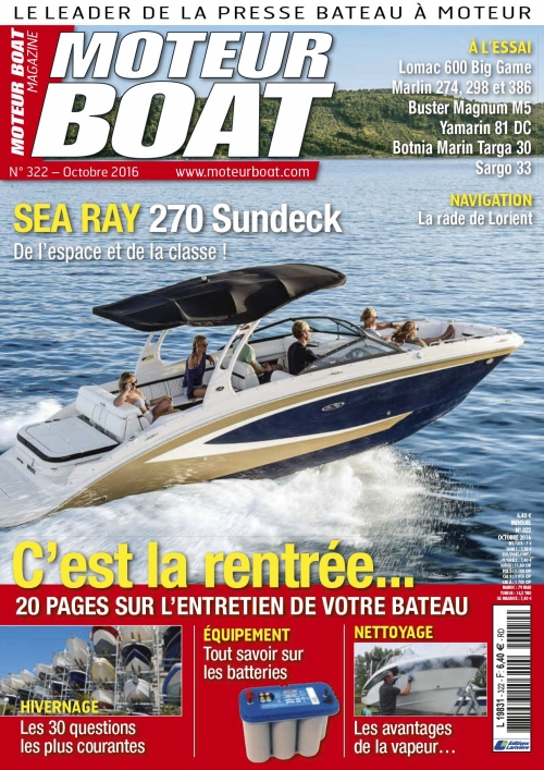Moteur Boat 322 