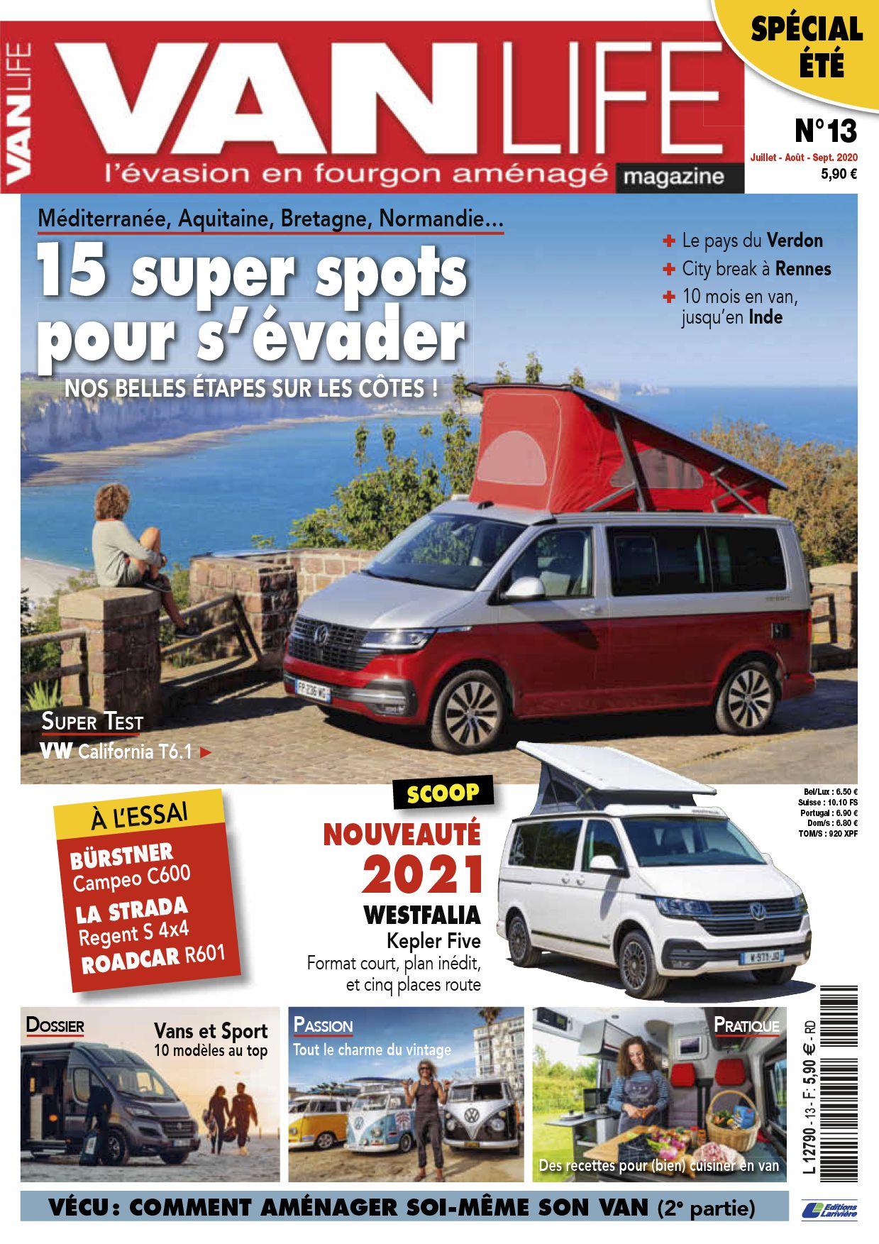 Abonnement magazine Van Life Magazine - Boutique Larivière